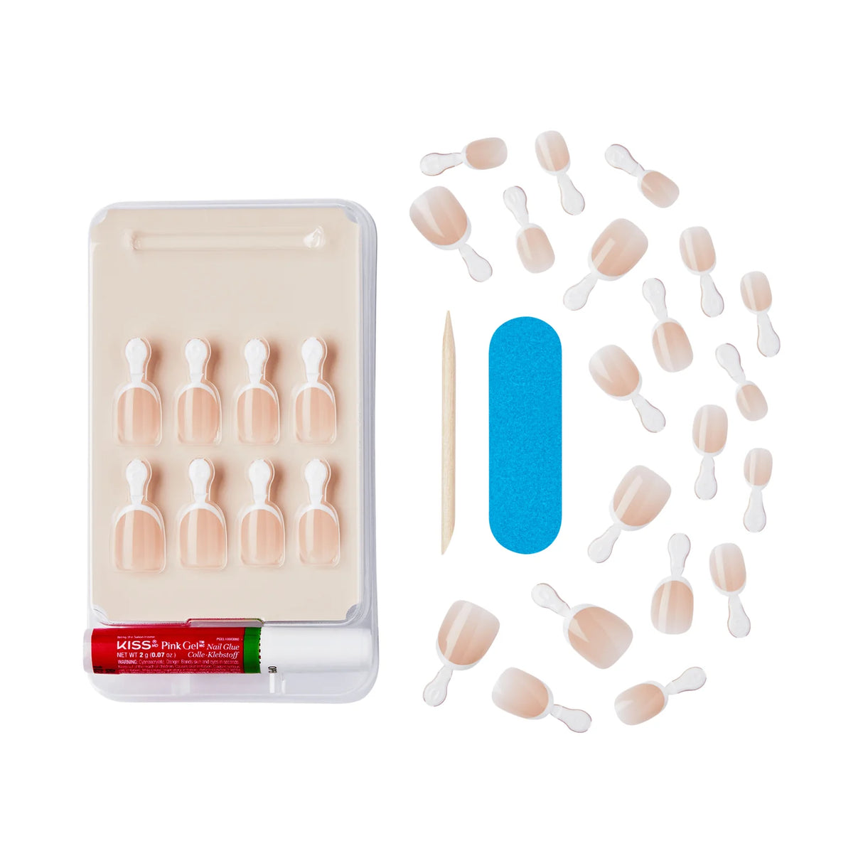 KISS Salon Acrylic Toe Nails (SF04)