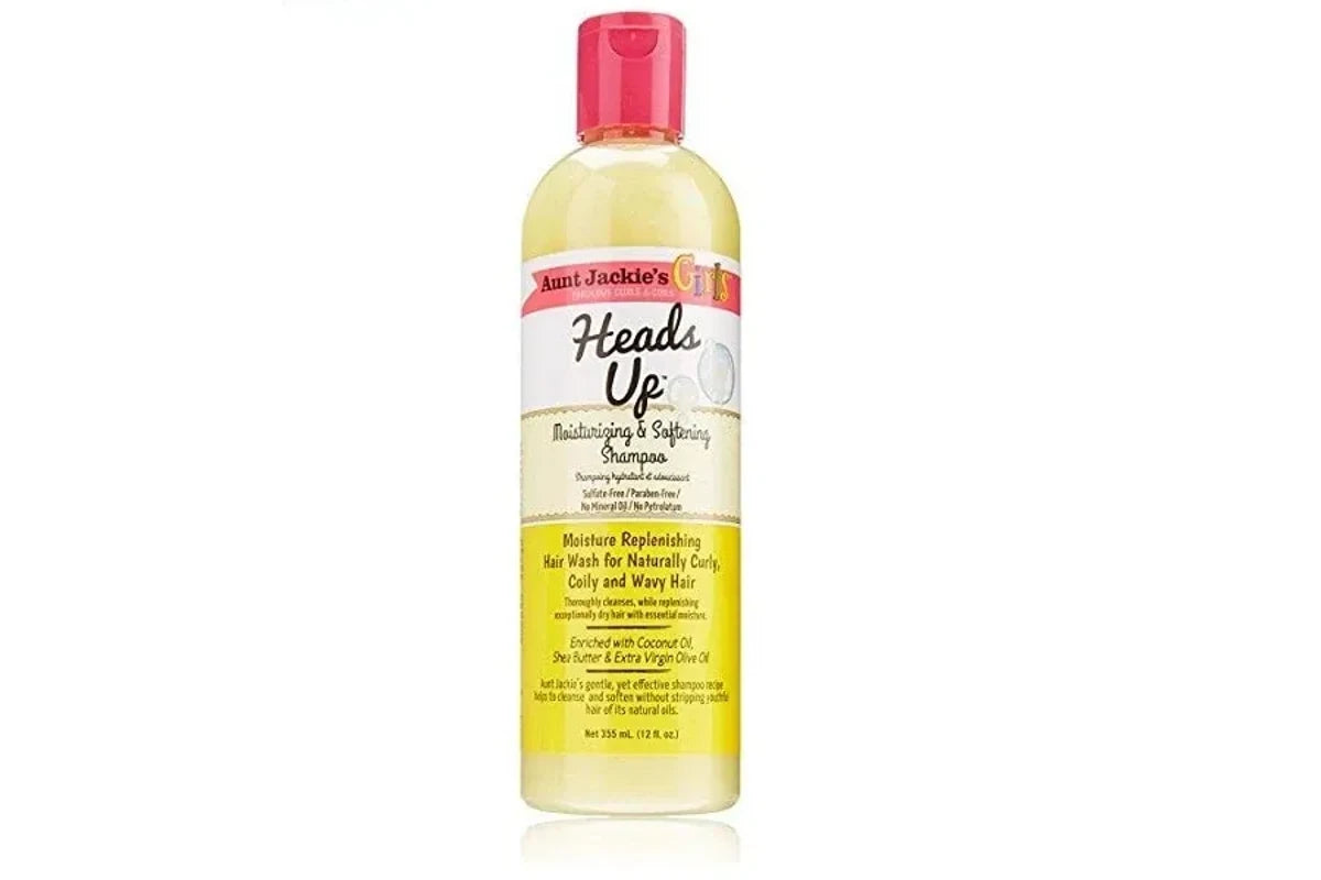 Aunt Jackie's Girls Heads Up Moisturizing & Softening Shampoo 12 oz