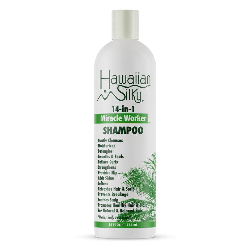 Hawaiian Silky Miracle Worker Shampoo 16 oz