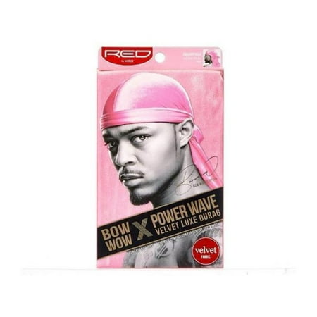 KISS Red Power Wave Silky Bow Wow Spandex Durag