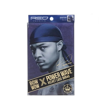 KISS Red Power Wave Silky Bow Wow Spandex Durag
