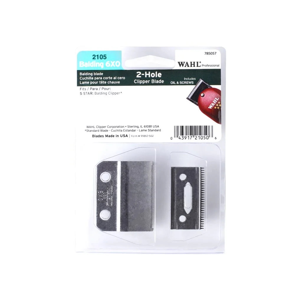 WAHL 2-Hole Clipper Blade Balding Replacement (2105)
