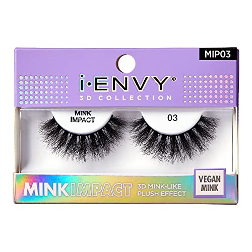 IEnvy LEK 3D Collection Mink Impact Eyelashes