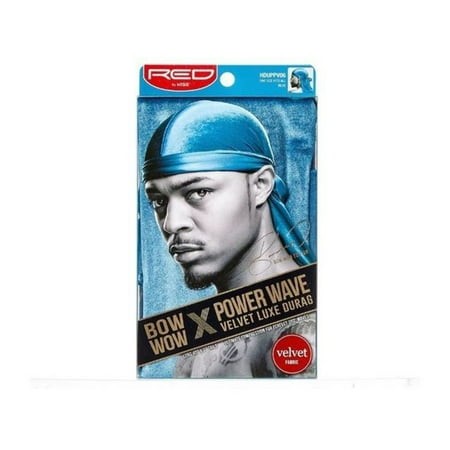 KISS Red Power Wave Silky Bow Wow Spandex Durag