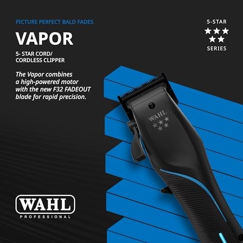 Wahl 5-Star Vapor Clipper Cordless Adjustable Balding