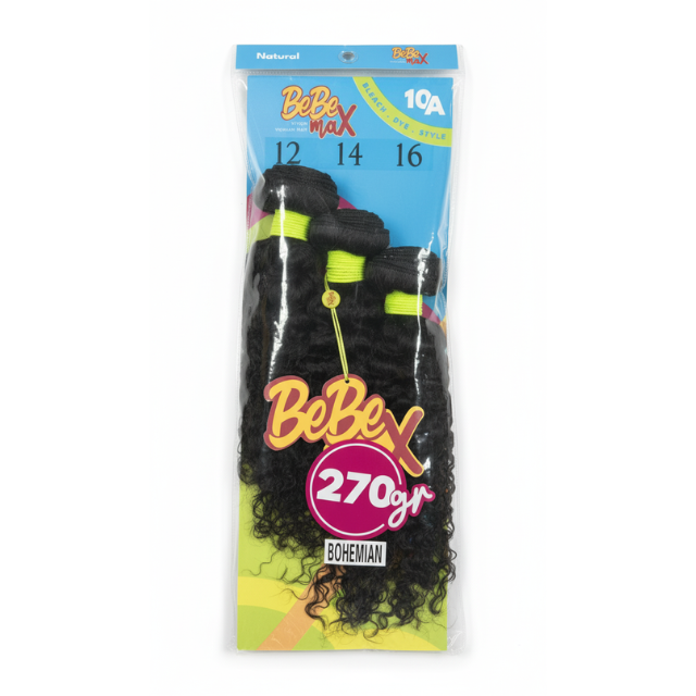 Bebe Bohemian Hair Extensions 12″ 14″ 16″ – Soft, Lightweight, Natural-Looking Protective Style