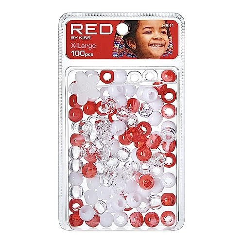 RED BY KISS XL Hair Beads