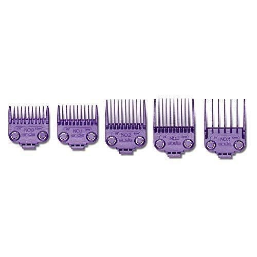 Andis Professional Master Clipper Guards - Dual Magnet Comb Set Small  (01410)