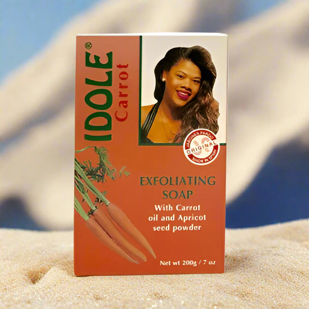 Idole Carrot Exfoliating Soap 7 oz