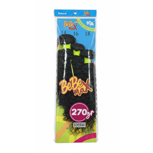 Bebe Bohemian Hair Extensions 12″ 14″ 16″ – Soft, Lightweight, Natural-Looking Protective Style