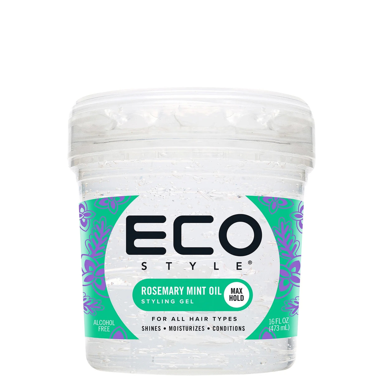 Eco Style Rosemary Mint Oil Styling Gel 16 Oz