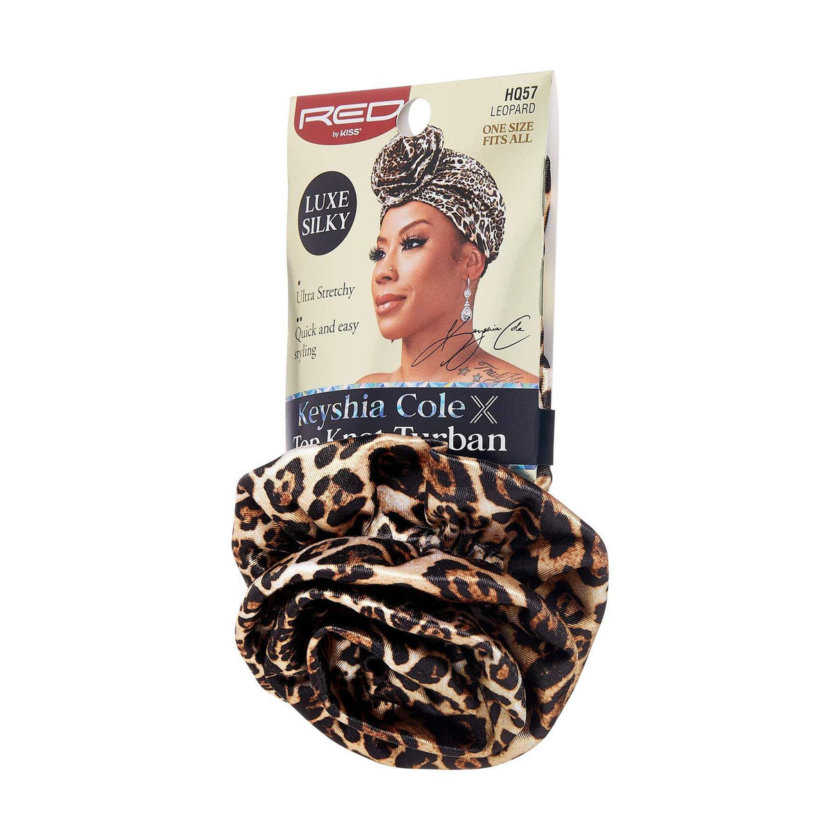 RED BY KISS Pre-tied Turban (HQ57)