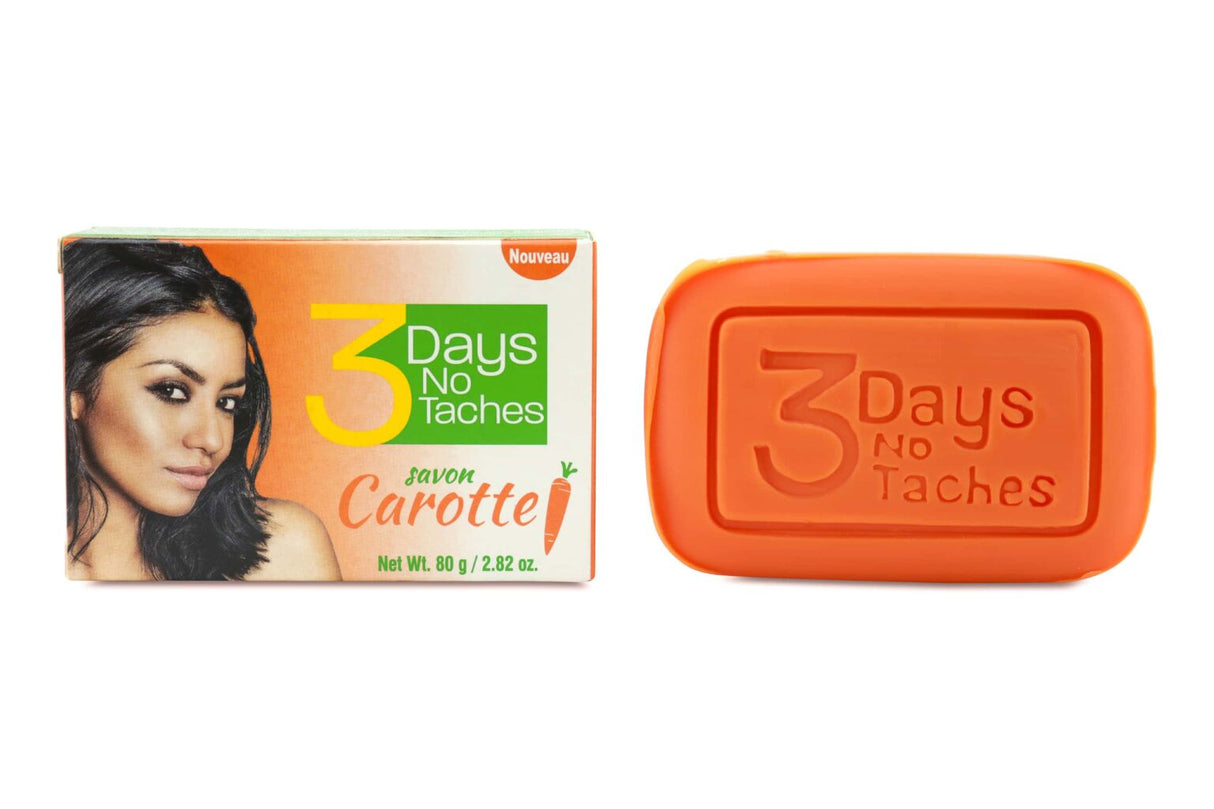 3 Days No Taches Carrot Soap 2.82Oz