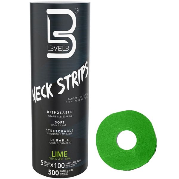 Level3 Neck Roll Paper Black 100 pcs