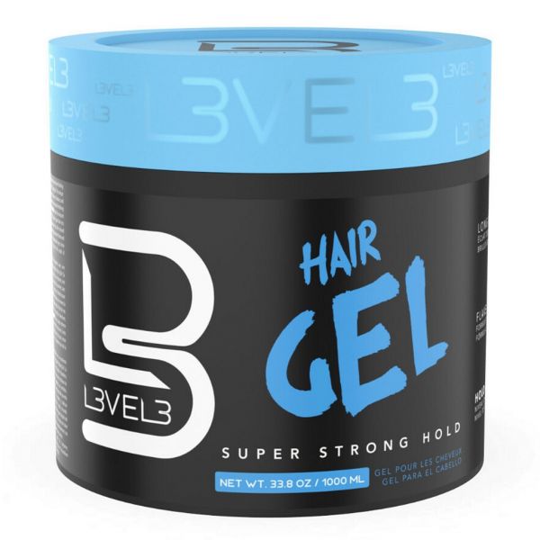 Level3 Strong Hold Hair Gel – 33.08 oz