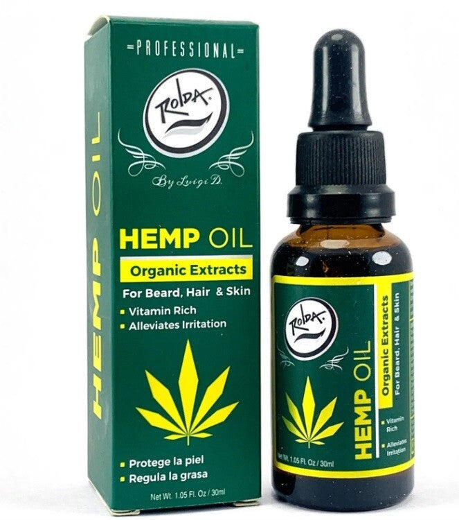 ROLDA Beard Oil Peppermint 1.05 oz