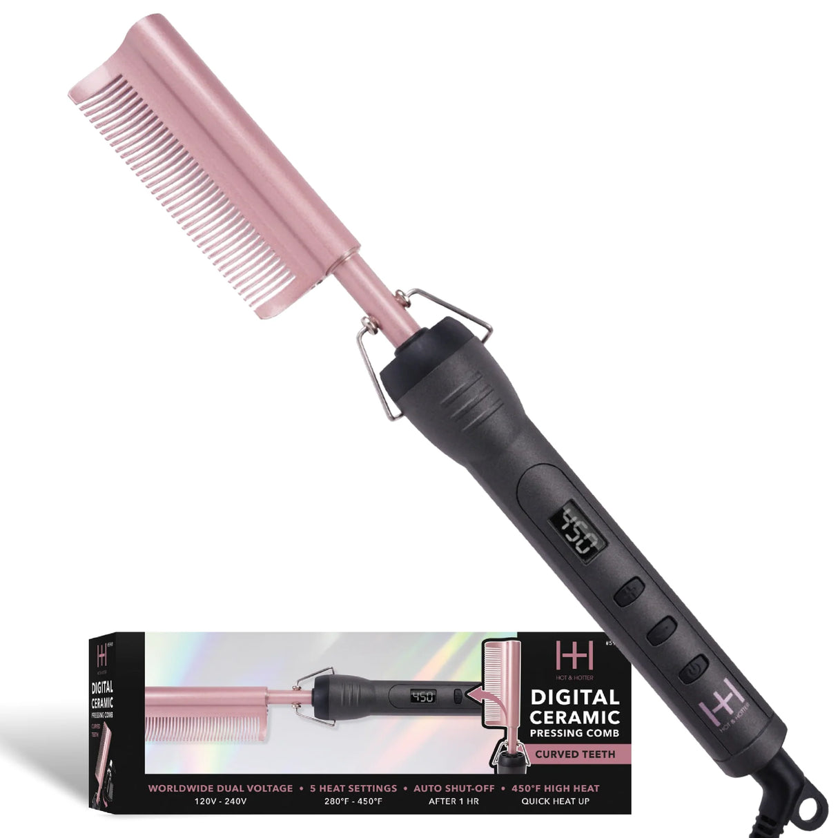 H&H Digital Ceramic Pressing Comb