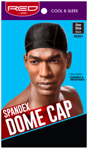RED BY KIS Spandex Dome Cap for Men