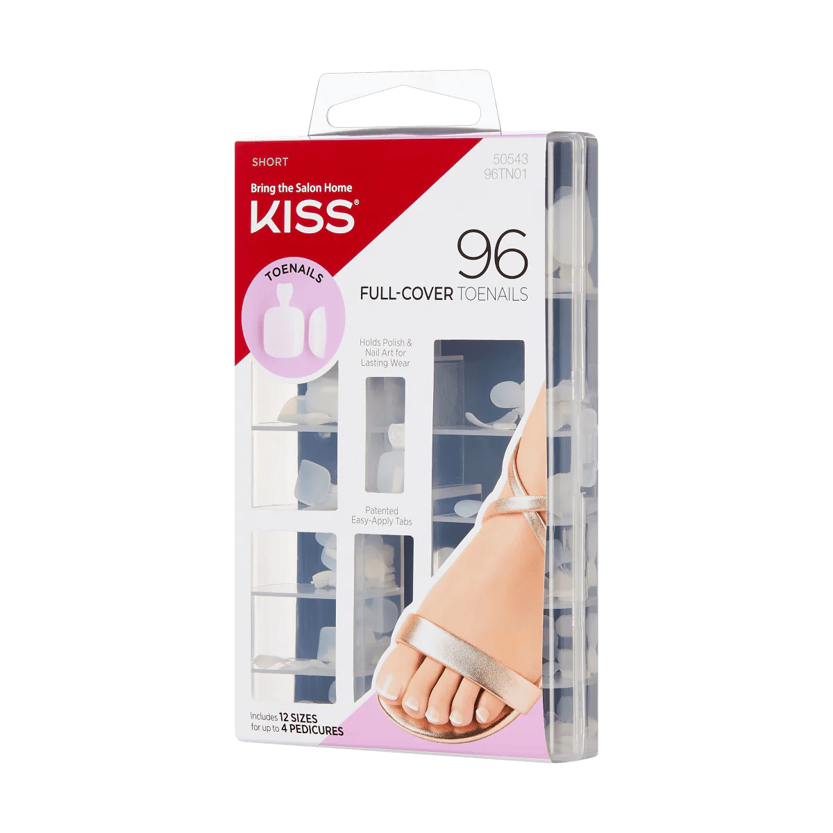 KISS Full Cover Toe Fake Nails