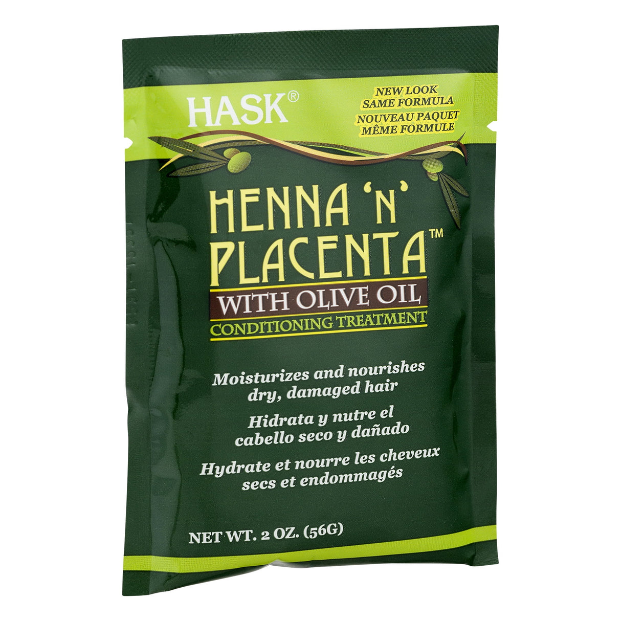 Hask Henna 'N' Placenta Olive Oil With Conditioning