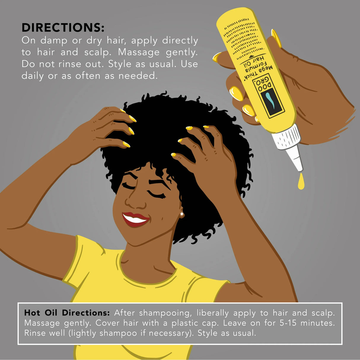 DOO GRO Mega Thick Hair Oil 4.5 oz