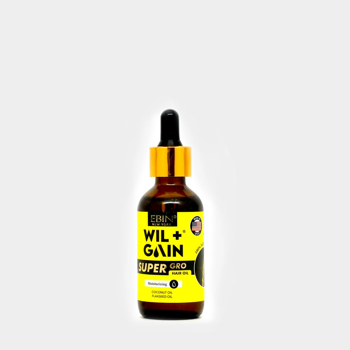 Wil Gain Hair Oil 2X Strength Cumin + Pumpkin 2oz