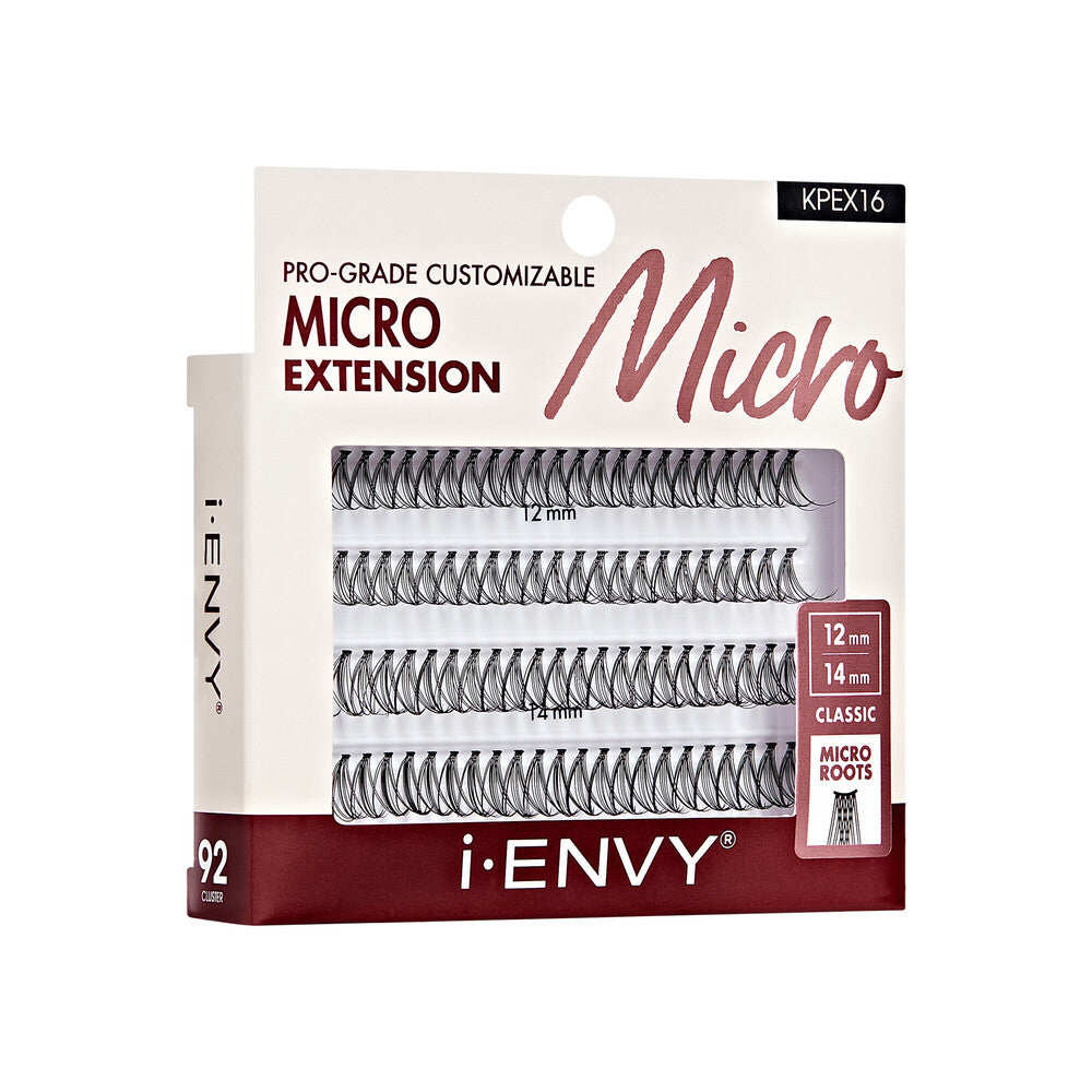 IEK Micro Extension Cluster Lashes Manga Style KPEX16