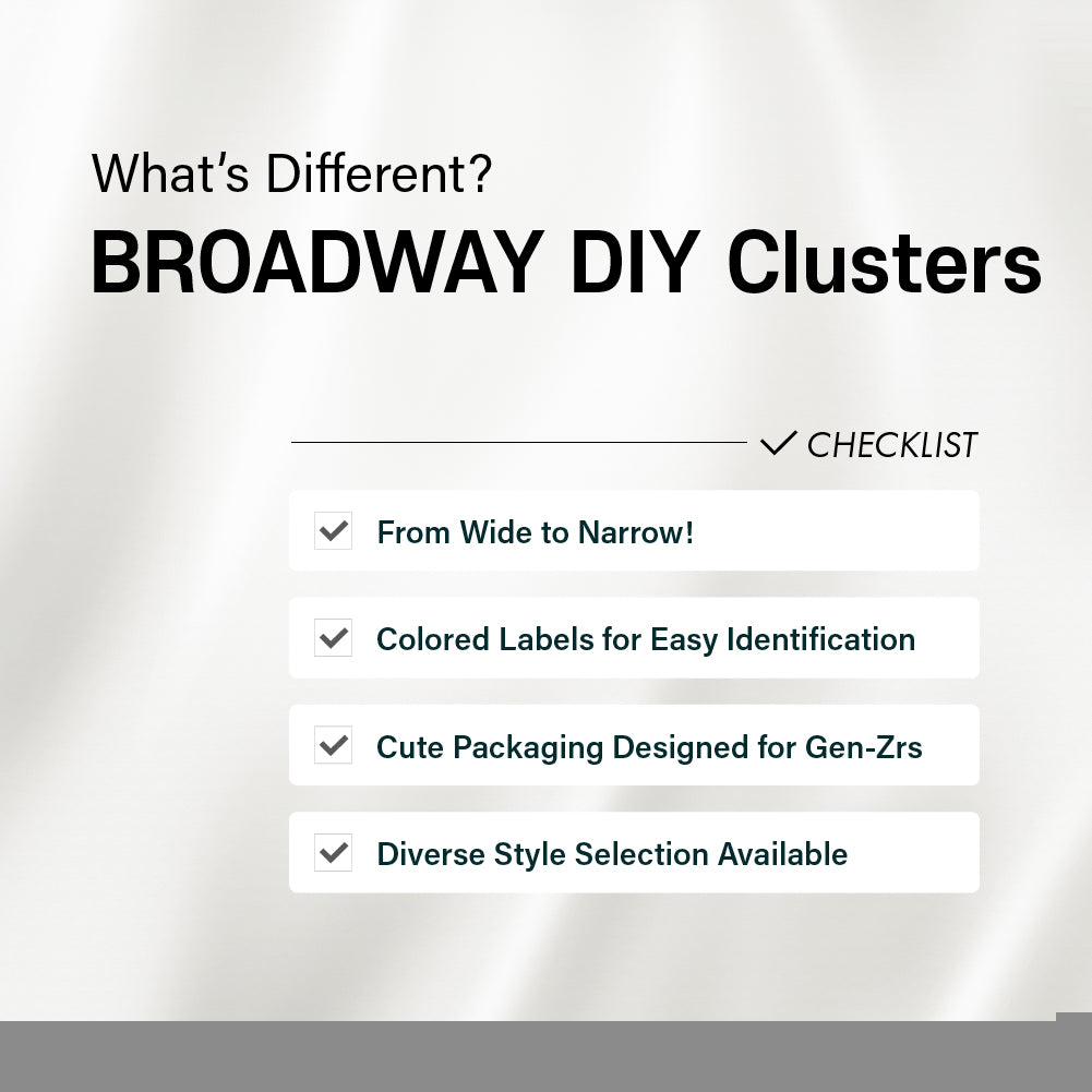 KISS Broadway Customizable DIY Individual Lash Extensions