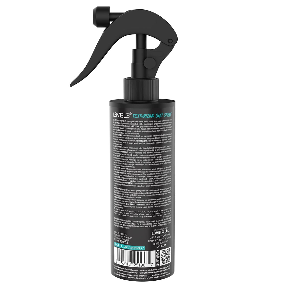 Level3 Texturizing Salt Spray 8.45 oz
