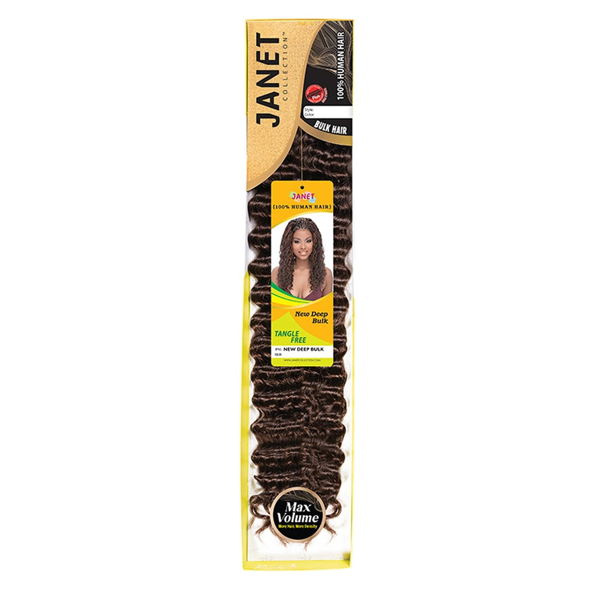 Janet Collection New Deep Bulk 100% Human Hair Extension