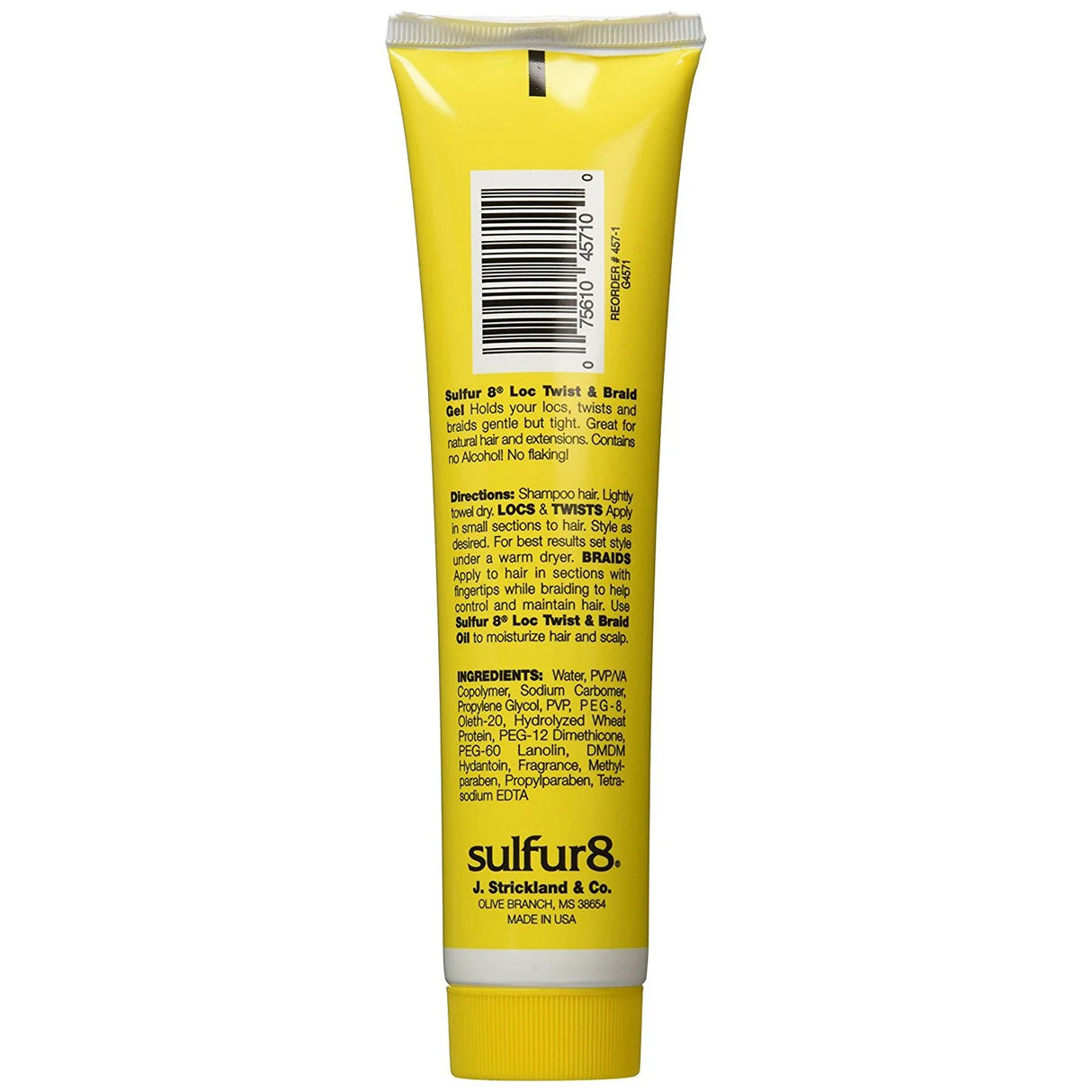 SULFUR8 LOC TWIST & BRAID GEL - 6OZ