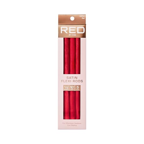 RED BY KISS SATIN FLEXI RODS