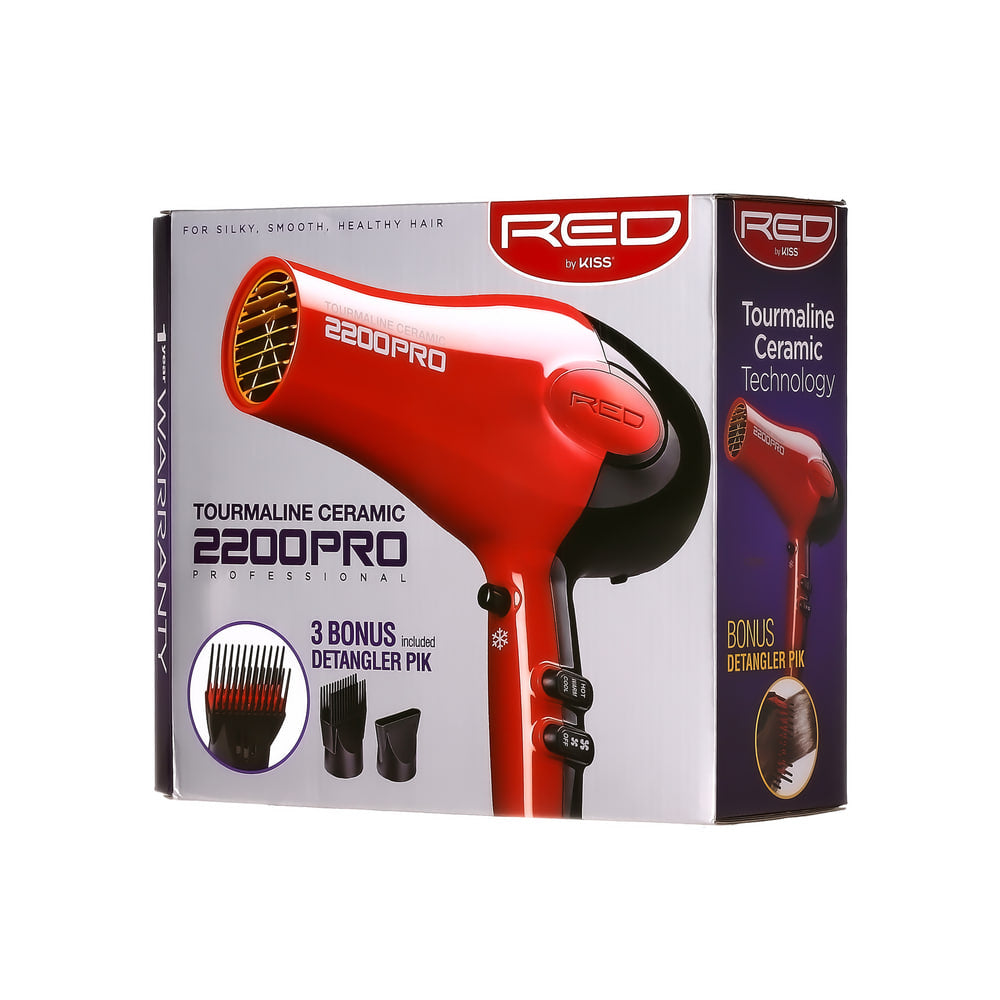 RED BY KISS 2200 Pro Tourmaline Ceramic Dryer