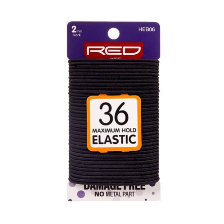 Red Max Hold Elastics 36PCS