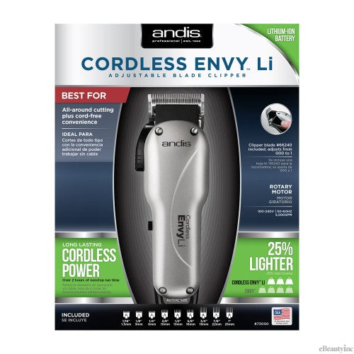 Andis Cordless Envy Li Clipper