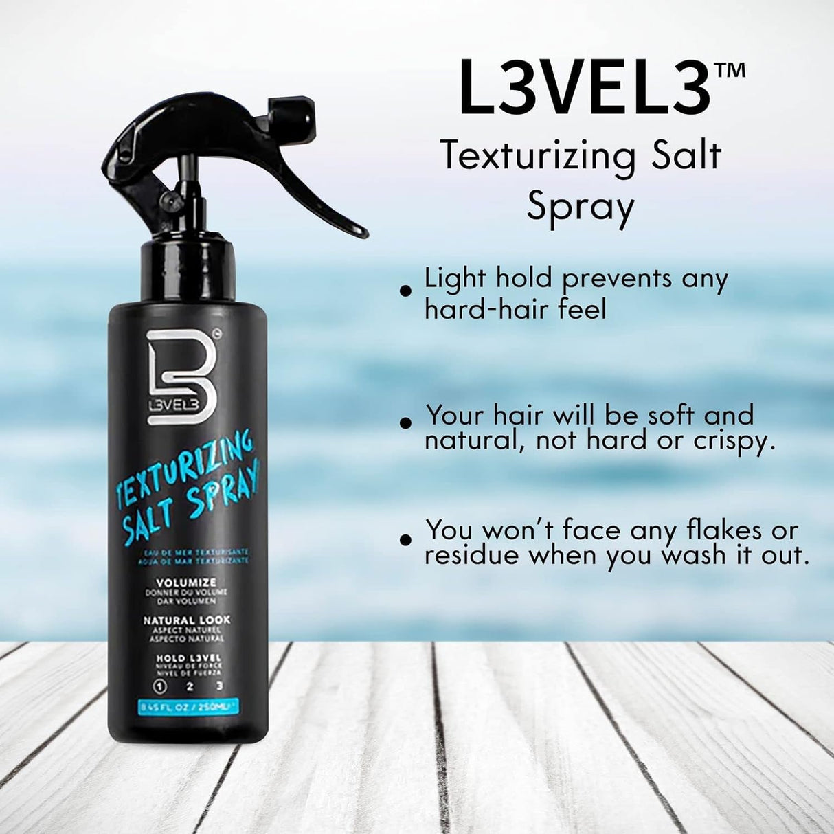 Level3 Texturizing Salt Spray 8.45 oz