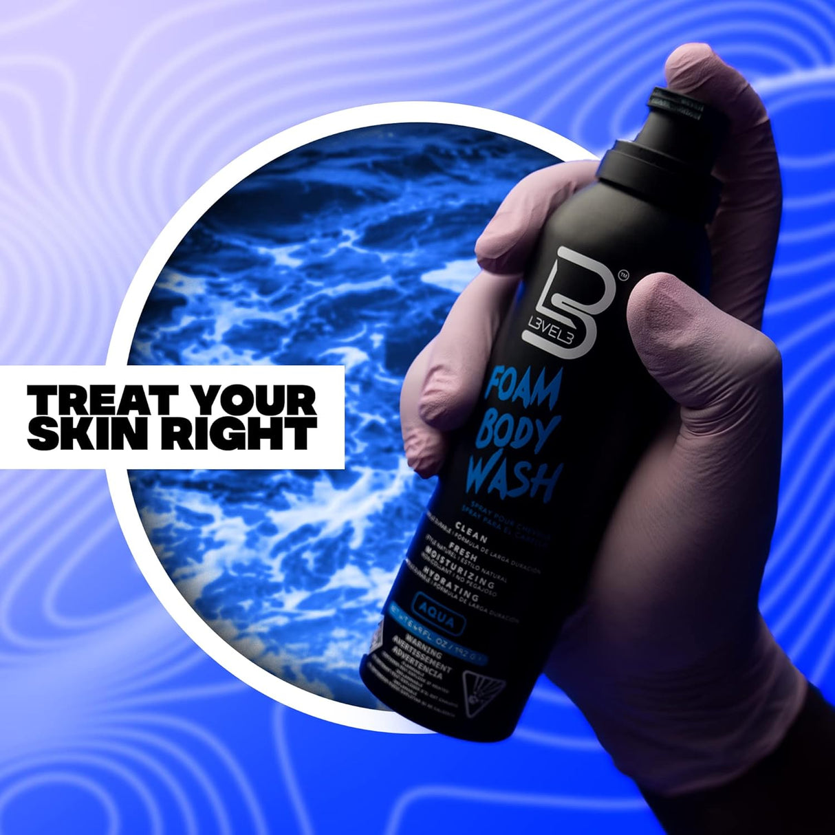 Level3 Foam Body Wash 6.49 oz