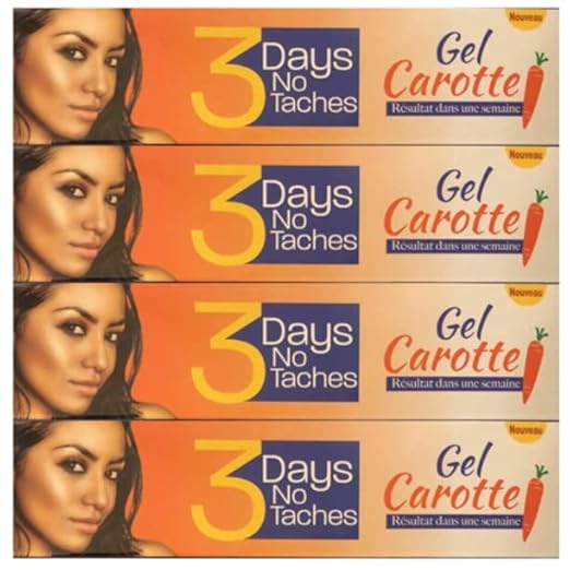 3 Days No Taches Gel Carrot1