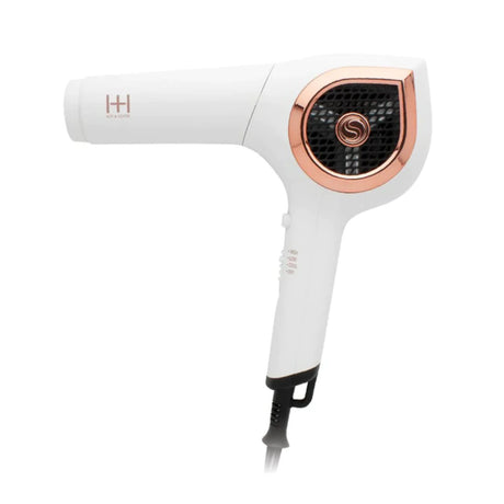 Annie White Gold Hot & Hotter Ceramic Ionic Turbo 3000 Hair Dryer (5911)
