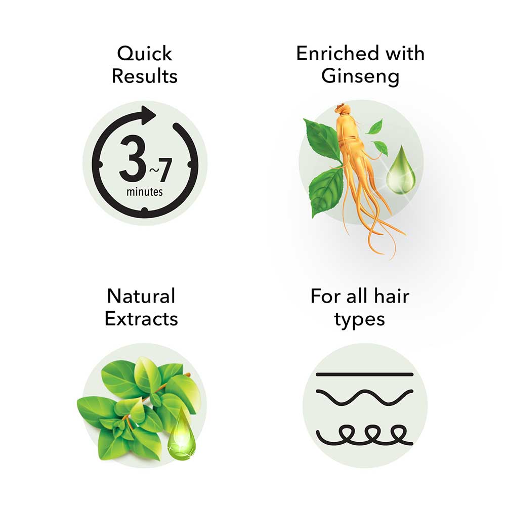 Red By Kiss Hair Dye Shampoo Herbal Gray Coverage