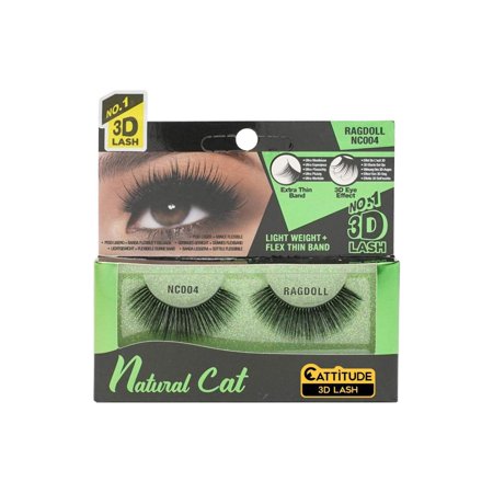 Ebin Natural Cat 3D Eyelashes
