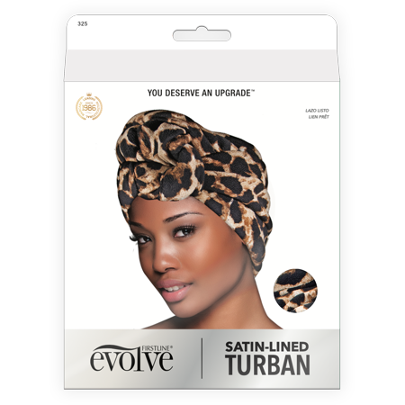 Evolve Satin-Lined Turban