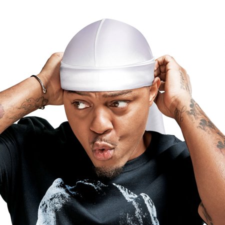 KISS Red Power Wave Silky Bow Wow Spandex Durag