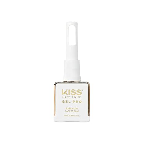 KISS New York Gel Pro Nail Base Coat for Stronger, Smoother Application