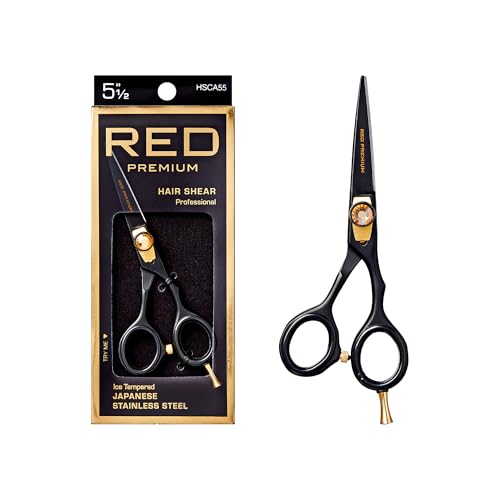 Red by Kiss Premium Artisan Hair Shears Steel Scissors