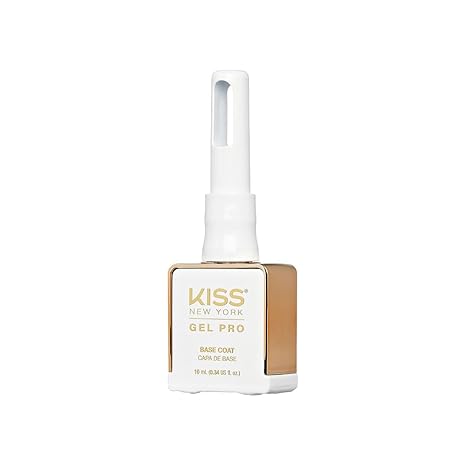 KISS New York Gel Pro Nail Base Coat for Stronger, Smoother Application