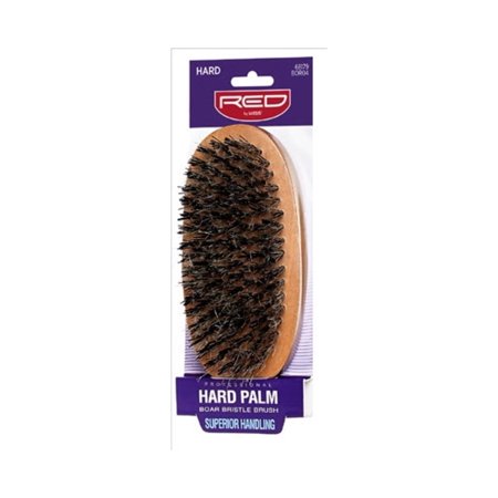 KISS Red Professional Hard Palm Boar Bristle Brush
