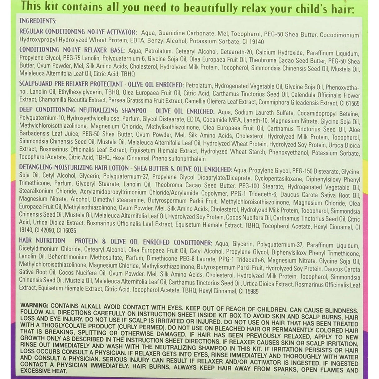 Africa's Best Kids Organics Conditioning Relaxer System