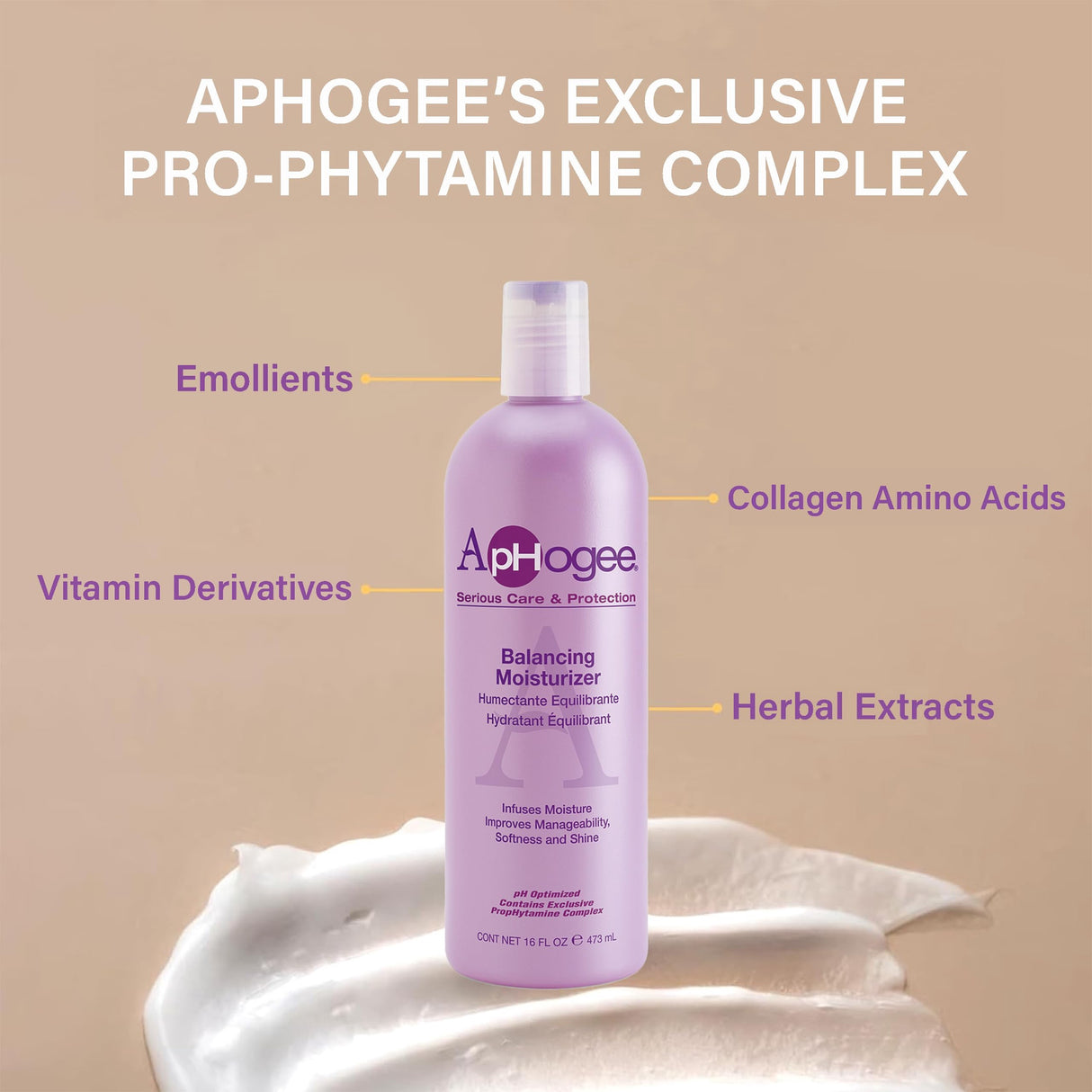 Aphogee Balancing Moisturizer Conditioner 16 oz