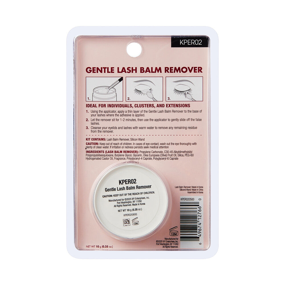 IEK Gentle Lash Balm Remover Lash Cleanser for Sensitive Eyes KEPR02